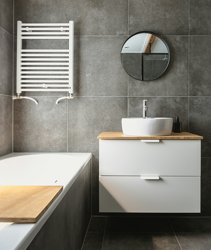 Fliesen für das Bad - rutschfest